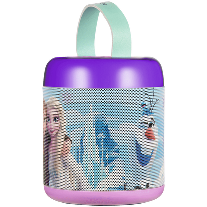 Disney Frozen Cylinder Karaoke Speaker with Bluetooth Microphone