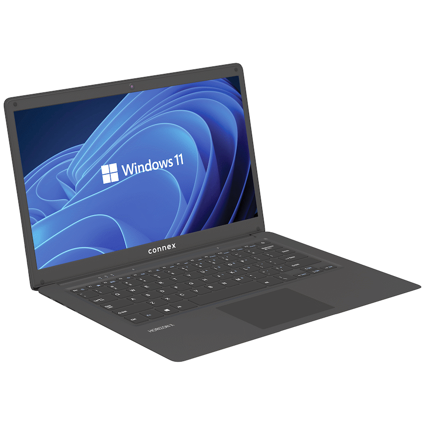 Horizon X Laptop- Connex 14" Celeron N4020 4/256 SSD W11H - BK