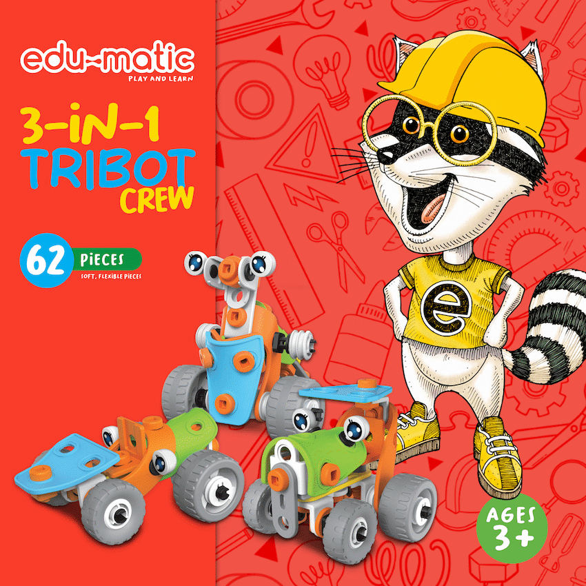Edu-matic 3-in-1 TriBot Crew