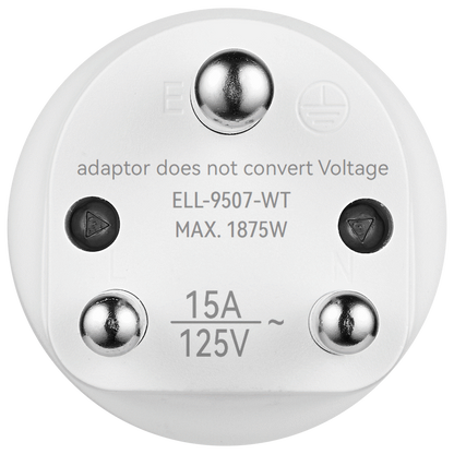 Ellies Explore  Series - US to South Africa Travel Adaptor - WT