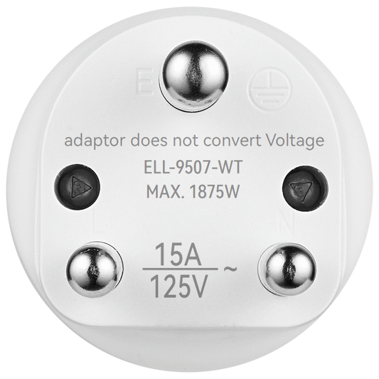 Ellies Explore  Series - US to South Africa Travel Adaptor - WT
