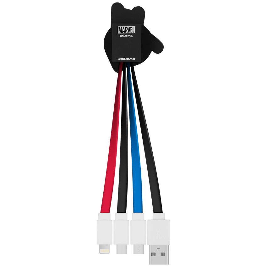 Marvel 3-in-1 Charging Cable - Spider-Man