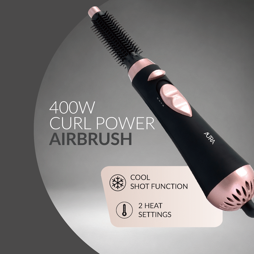Aura by Elektra 400W Rose Gold Hot Airbrush