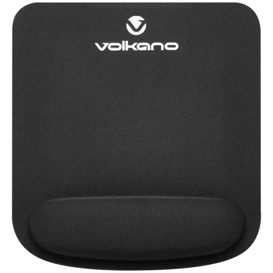 Volkano Rest Series Gel Mousepad - Black