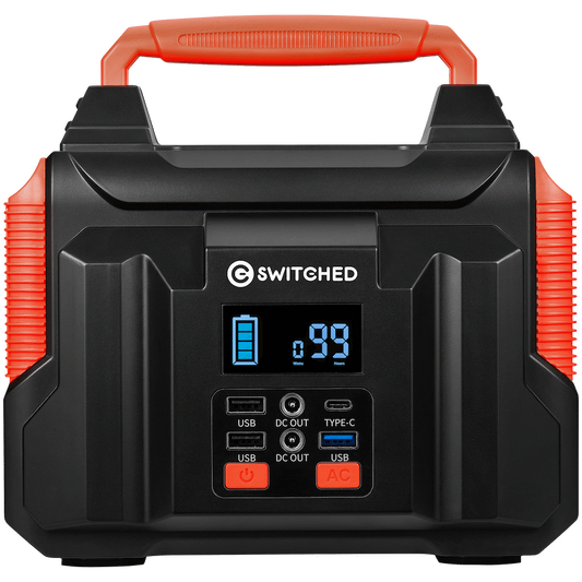 Switched 300w Portable Power Station (222wh)