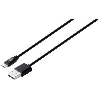 Pro Bass Power Series Boxed Round Micro USB Cable - Black