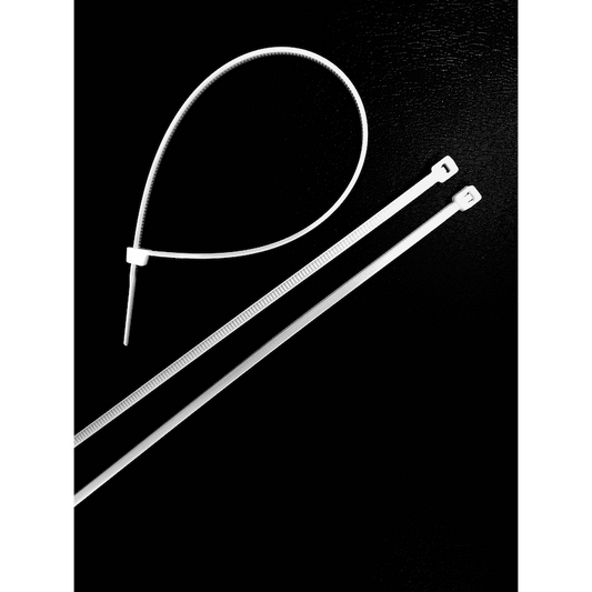 Ellies Cable Tie 2.5mm X 100mm - 50 PACK SIZE - WT