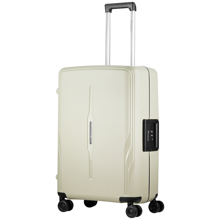Travelwize Clipper PP 65cm 4-Wheel Spinner Luggage Beige