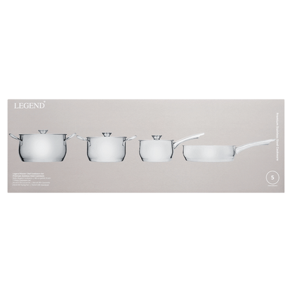 Legend Master Chef 7pce st/st cookware ( Order in Qty of 1)