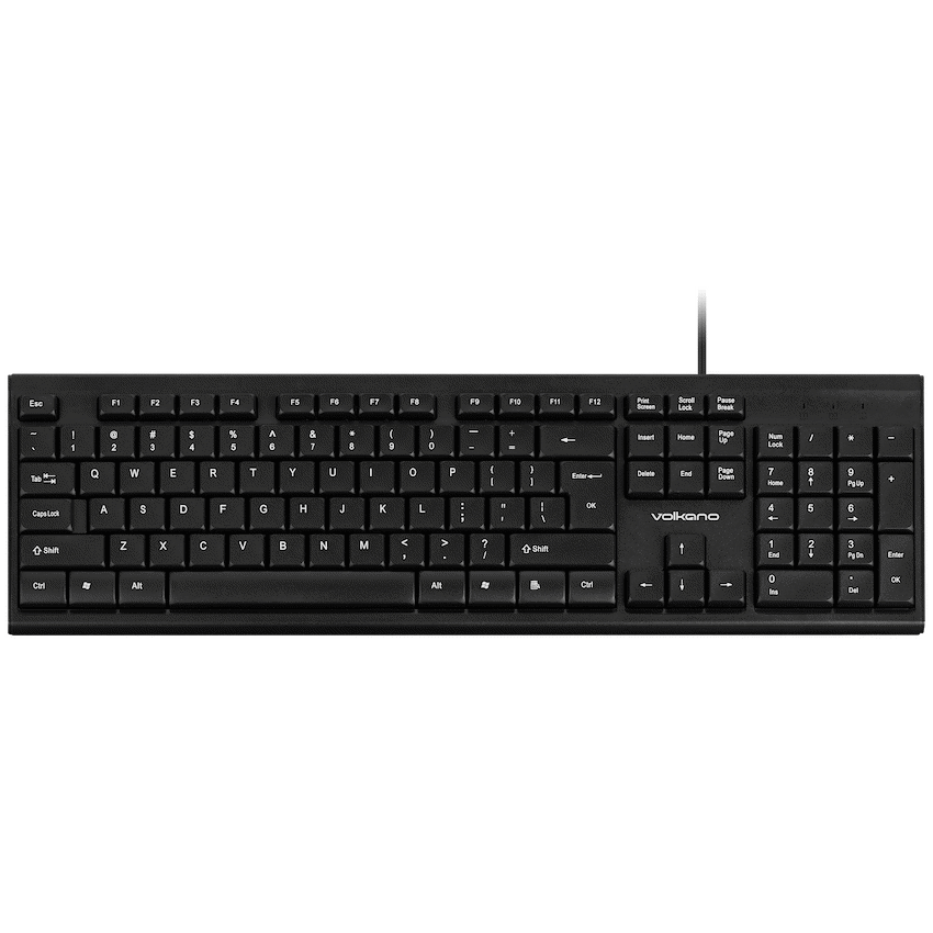 Volkano Mineral Series USB Wired Mouse and Keyboard Combo