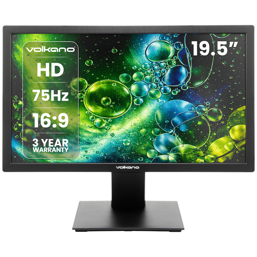 Volkano 19.5" TN Monitor with HDMI/VGA, 75 Hz