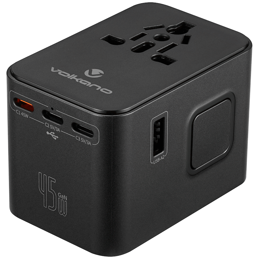 Volkano Jetsetter series 45W PD Travel Adaptor