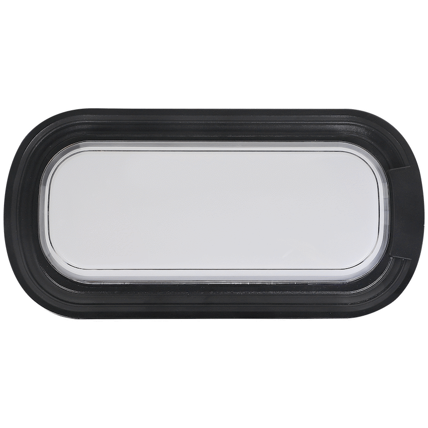 Ellies Ellipse Series AC 24W Capsule LED Bulkhead - PC - BK