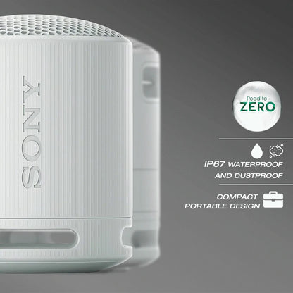Sony XB100 Portable Bluetooth Speak - Light Grey