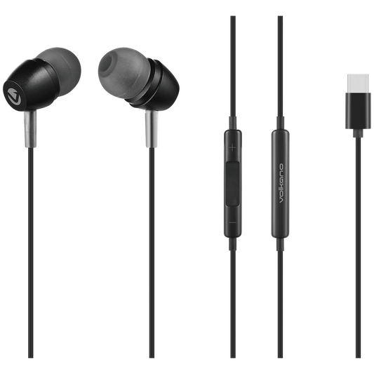 Volkano Prism 3 Series Type-C Earphone - Black