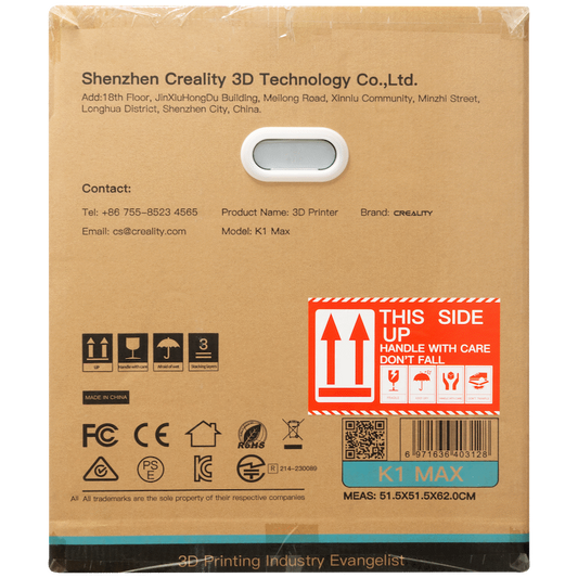 Creality K1 Max 3D Printer 300x300x300 with CFS Interface