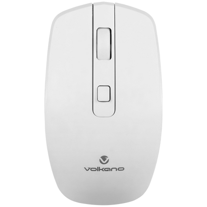 Volkano Granite Series Rechargeable Wireless Mouse - White