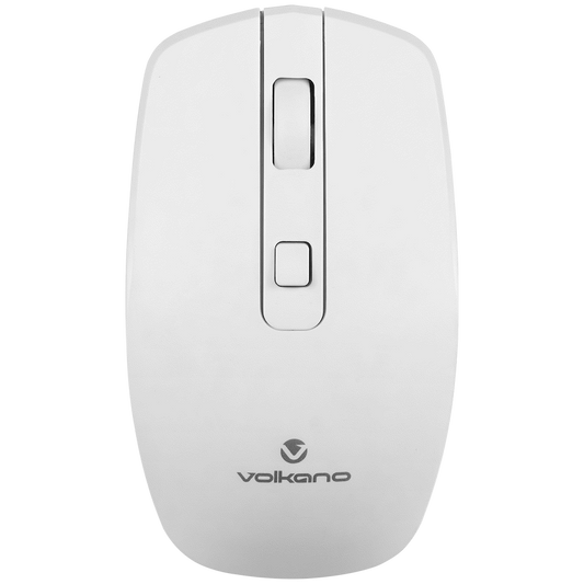 Volkano Granite Series Rechargeable Wireless Mouse - White