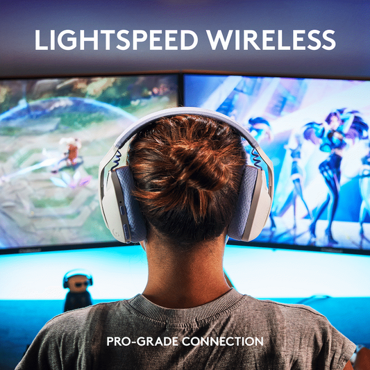 Logitech(R) G435 LIGHTSPEED Wireless Gaming Headset - White