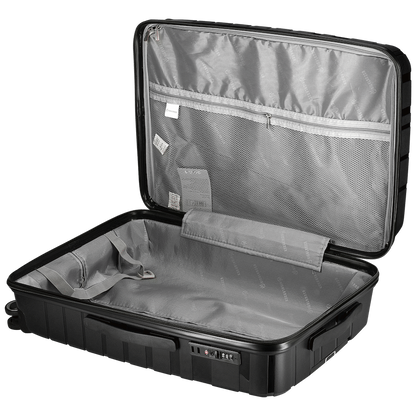 Highlander Java PP 4-Wheel Spinner 65cm Luggage Black