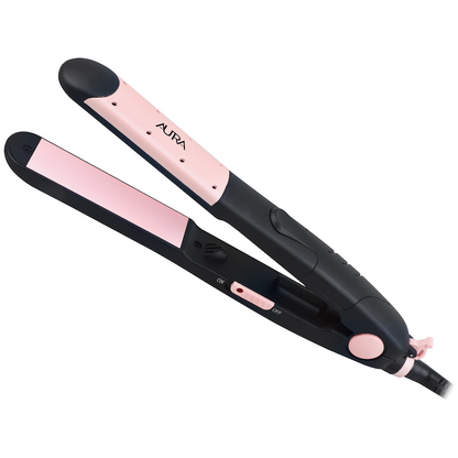 Aura by Elektra Wet n Dry Straightener Black