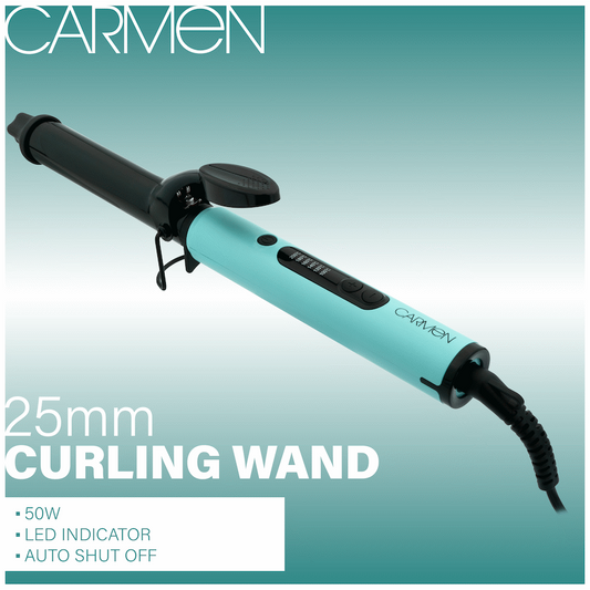 Carmen Colours 25mm Curling Wand
