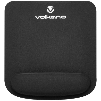 Volkano Rest Series Gel Mousepad - Black