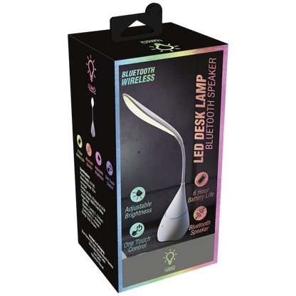 Lumo Neon series Bluetooth speaker with LED lamp