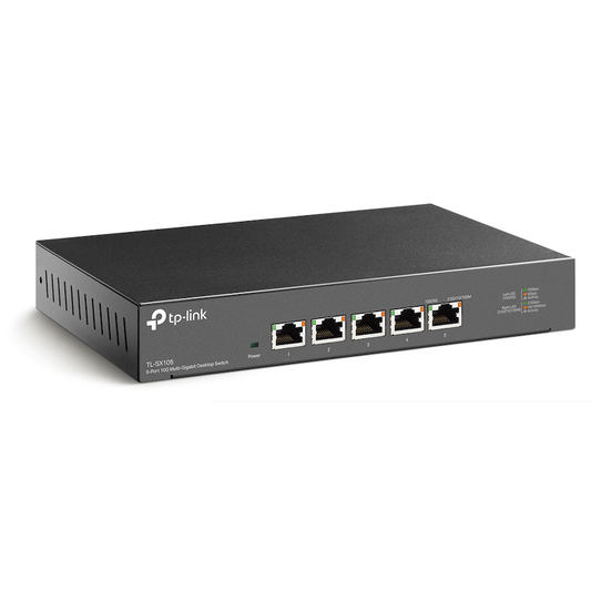 TP-Link TL-SX105 5-Port 10G Multi-Gigabit Desktop Switch