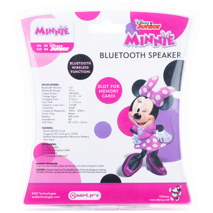 Disney Bluetooth Speaker - Minnie