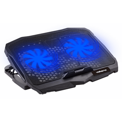 Volkano Glacier Series Upright Notebook Cooling Stand with Dual Fans