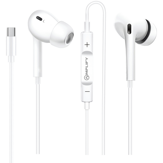 Amplify Soundlink  Type-C Earphone - White