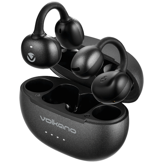 Volkano Rise Series OWS Clip Earphones - Black