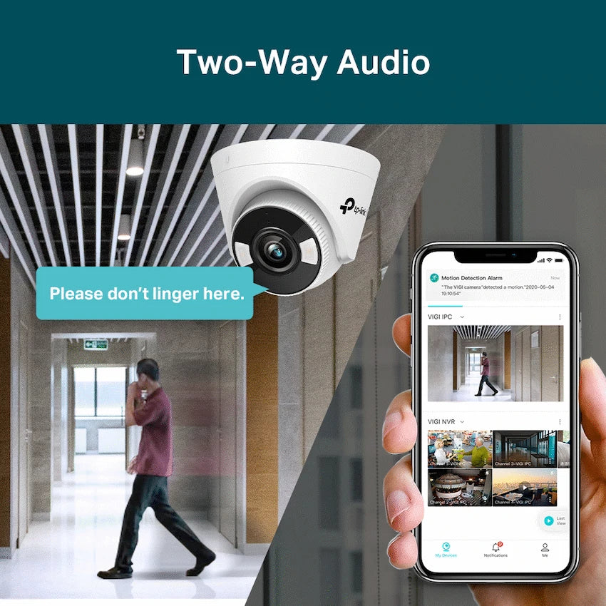 VIGI C450 5MP Full-Color Turret Network Camera (2.8mm)