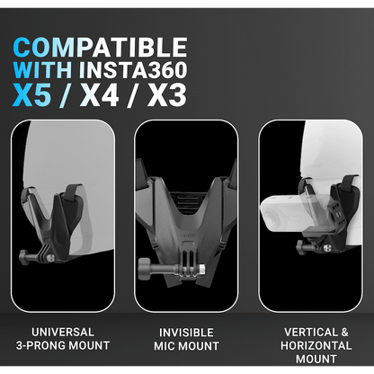 Insta360 Helmet Chin Mount 2.0