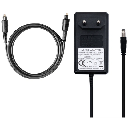 Volkano Power Supply and 1.2m Toslink Cable Bundle
