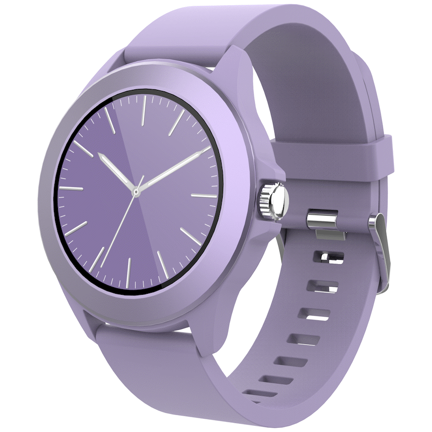 Volkano Splash Series Round Smartwatch - Purple