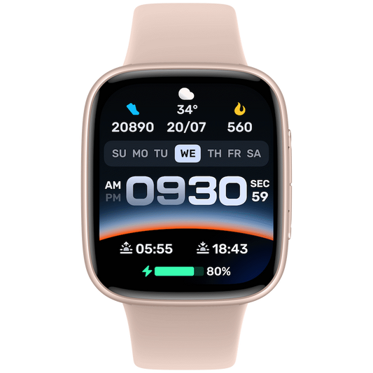 VolkanoX Solaris Series Fitness Smartwatch - Gold
