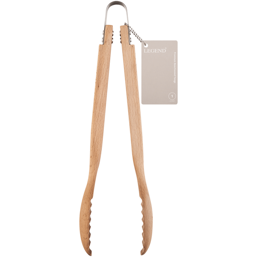 Legend Premium Beechwood tongs