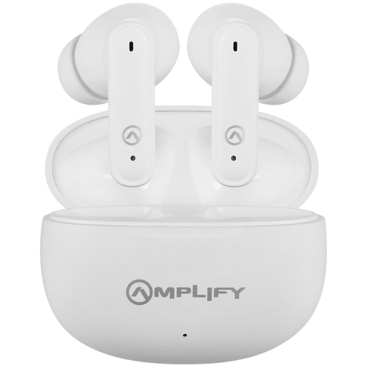 Amplify True Connection True GO Series Wireless Earphones PDQ Stemmed - White