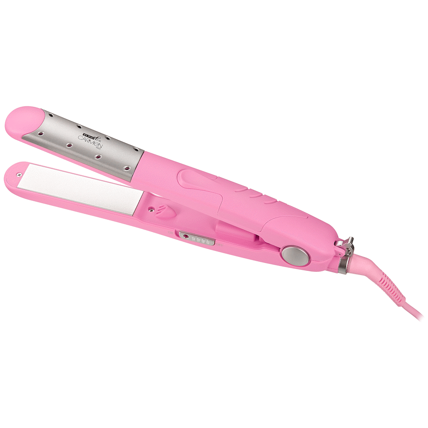 Carmen Pink Wet 'n Dry Straightener - Pink