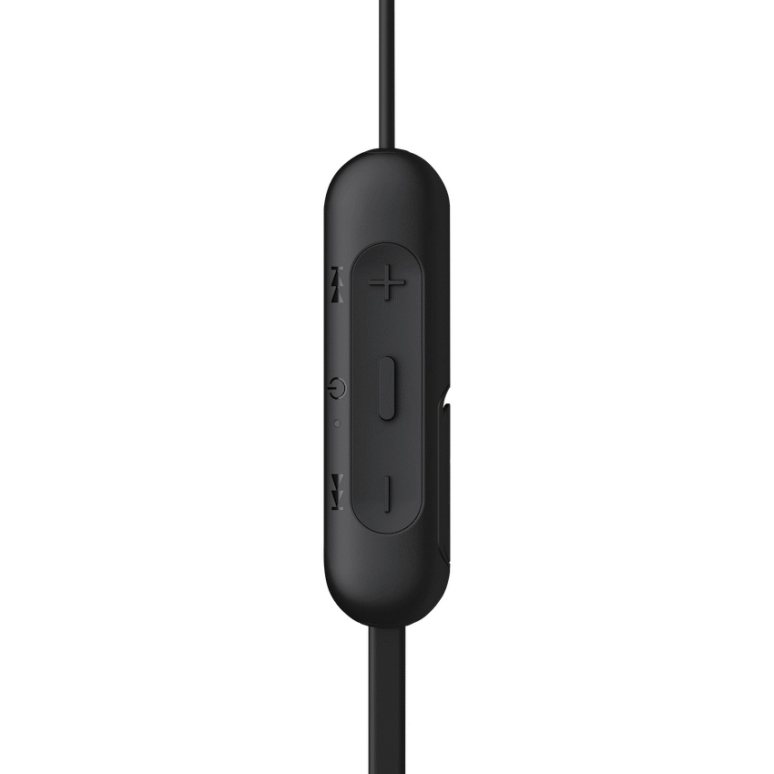 Sony WI-C200 (Black) Wireless Earphones with magnetic housing and matte finish