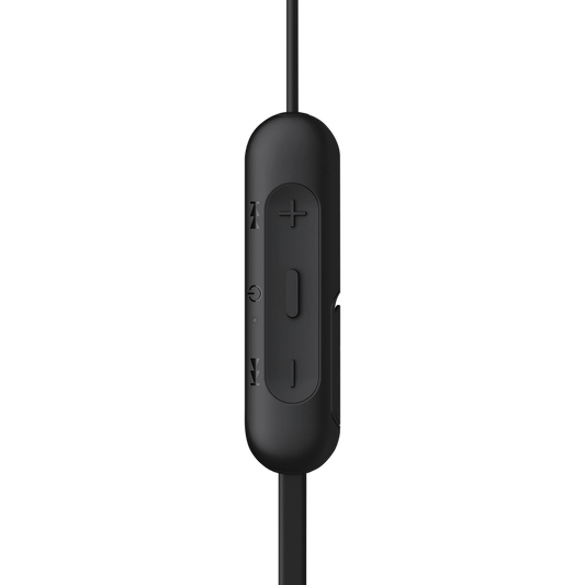Sony WI-C200 (Black) Wireless Earphones with magnetic housing and matte finish