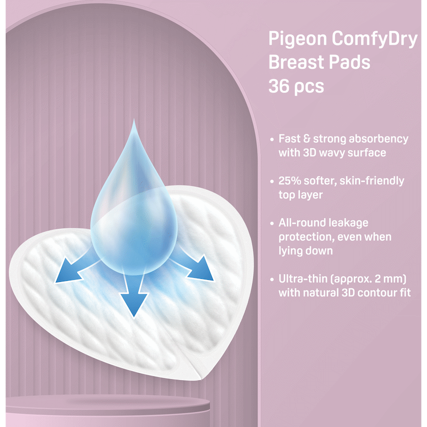 Pigeon Comfydry Breast Pads 36 pcs