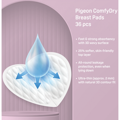 Pigeon Comfydry Breast Pads 36 pcs