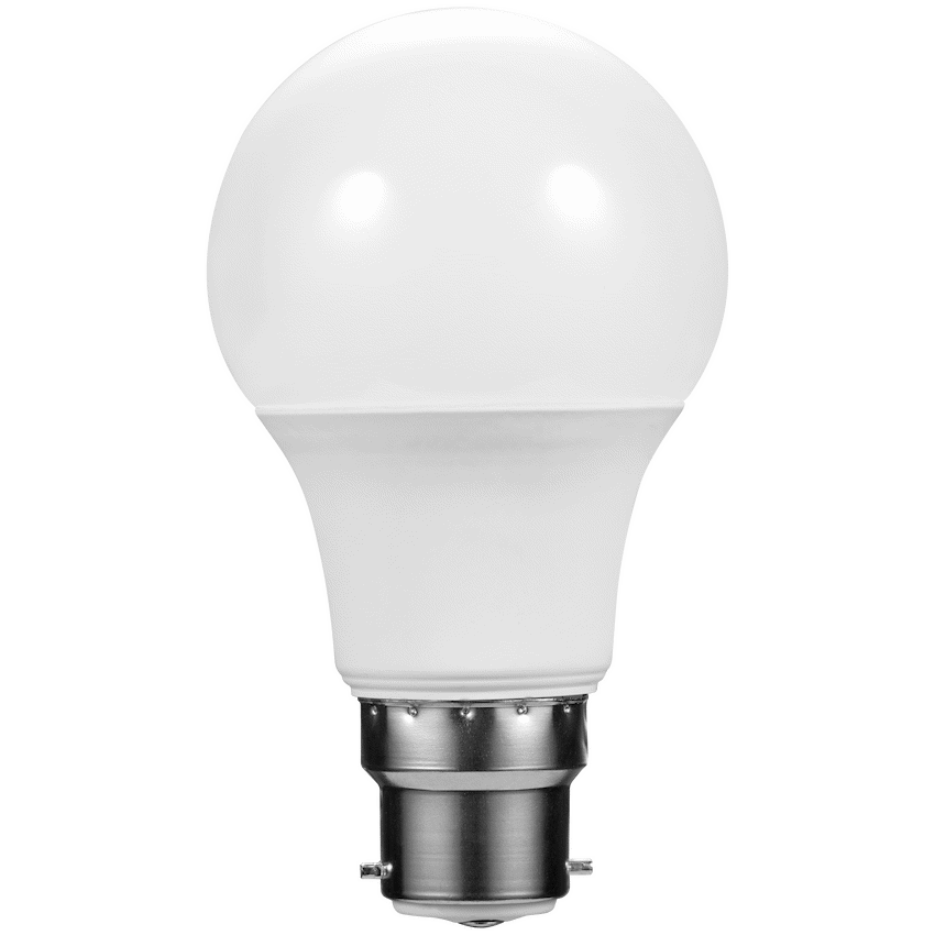 Switched 7w A60 Light Bulb B22 - Warm White