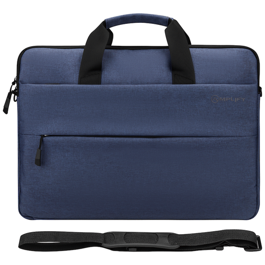 Amplify Cuba 15.6" Laptop Shoulder Bag Navy