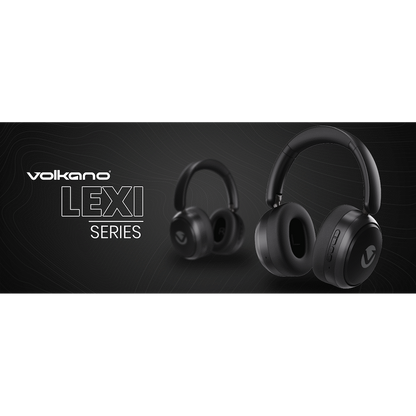 Volkano Lexi Bluetooth Headphone with ANC - Black