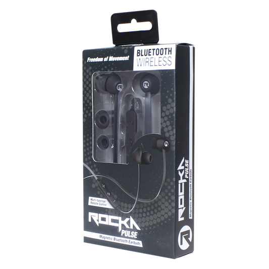 Rocka Pulse Bluetooth Earbud - Black