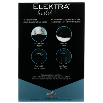 Elektra Health Platinum Humidifier